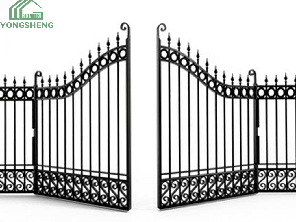 Wrought Iron Gate And Fence